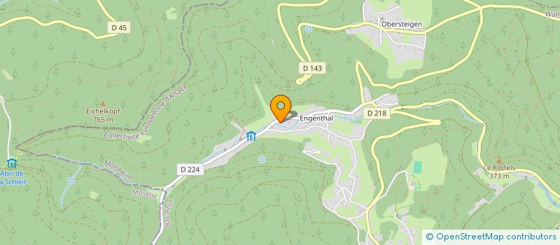 localisation de l'entreprise MADAME CHRISTIANE WOLF  WANGENBOURG-ENGENTHAL