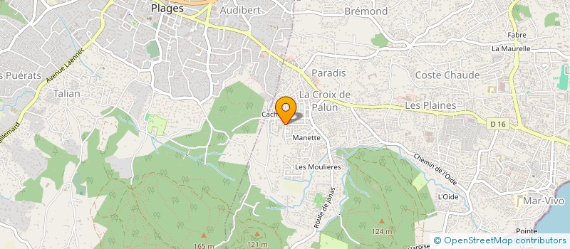 localisation de l'entreprise MADAME CHRISTIANE ZANARDI à LA SEYNE-SUR-MER