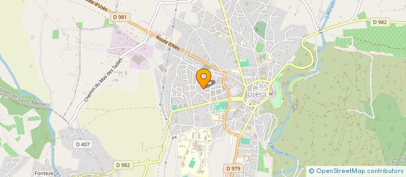 localisation de l'entreprise MADAME CHRISTIANE ZEYL  UZES