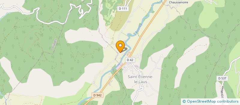 localisation de l'entreprise MADAME CHRISTIANNE BRITO DE MADEIROS  SAINT-ETIENNE-LE-LAUS