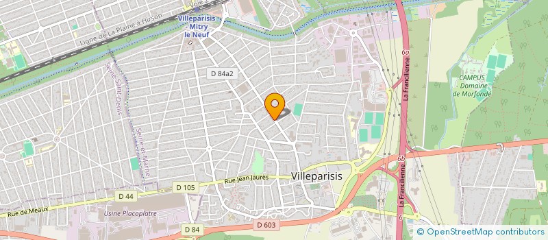localisation de l'entreprise MADAME CHRISTIANNE JANNIN à VILLEPARISIS