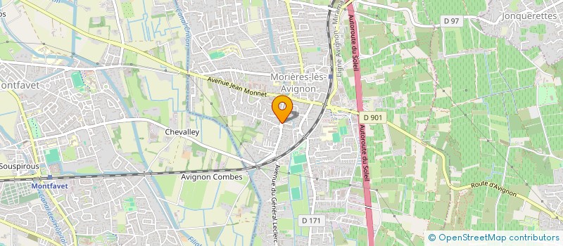 localisation de l'entreprise MADAME CHRISTIE ALBALADEJO à MORIERES-LES-AVIGNON