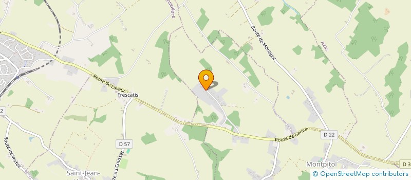 localisation de l'entreprise MADAME CHRISTIE DURAND  MONTPITOL