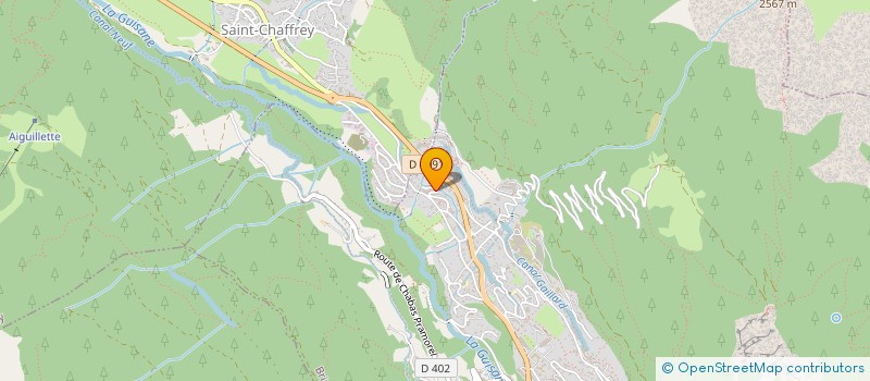 localisation de l'entreprise MADAME CHRISTIE FERGUSON à BRIANCON