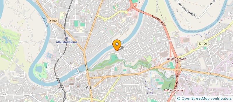 localisation de l'entreprise MADAME CHRISTIE GIL à ALBI