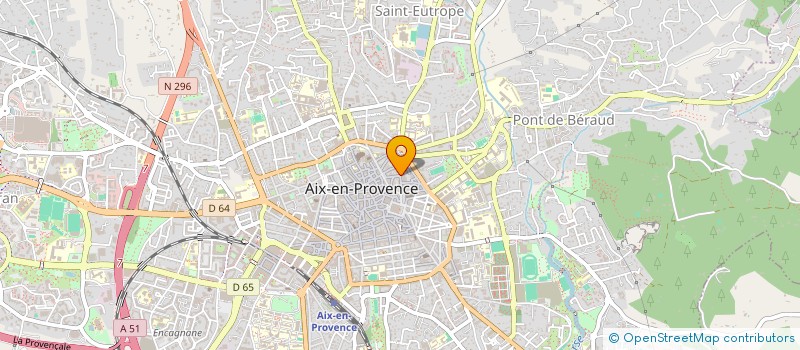 localisation de l'entreprise MADAME CHRISTIE KINA à AIX-EN-PROVENCE