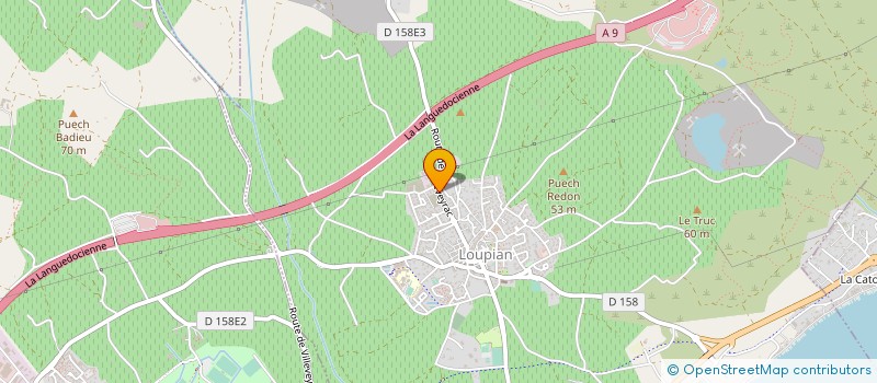 localisation de l'entreprise MADAME CHRISTIE LAKIERE  LOUPIAN