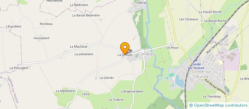 localisation de l'entreprise MADAME CHRISTILIA ROBICHON à BAZOCHES-SUR-HOENE