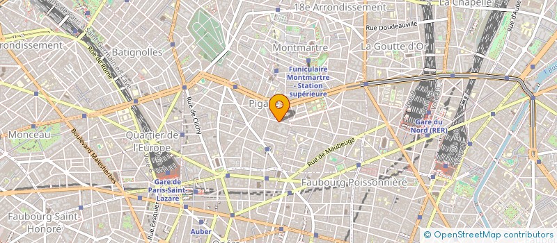 localisation de l'entreprise MADAME CHRISTILLA CARON  PARIS