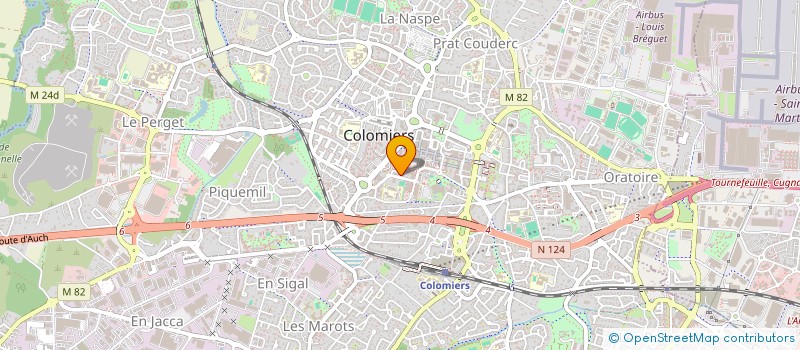 localisation de l'entreprise MADAME CHRISTILLA FALGON  LEGUEVIN