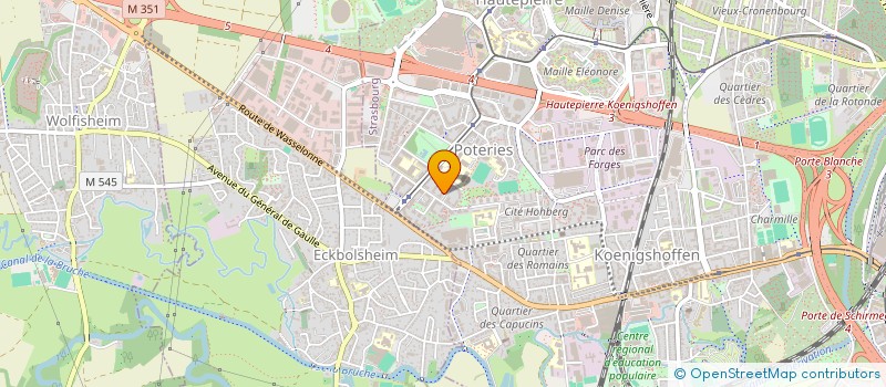 localisation de l'entreprise MADAME CHRISTILLA PADOAN à STRASBOURG