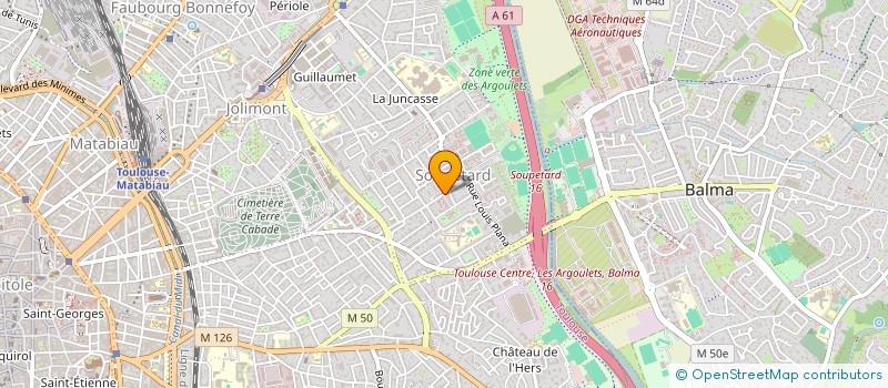 localisation de l'entreprise MADAME CHRISTIN KALVIN à TOULOUSE