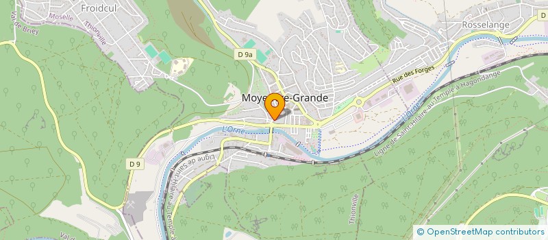 localisation de l'entreprise MADAME CHRISTINA BERNE  MOYEUVRE-GRANDE