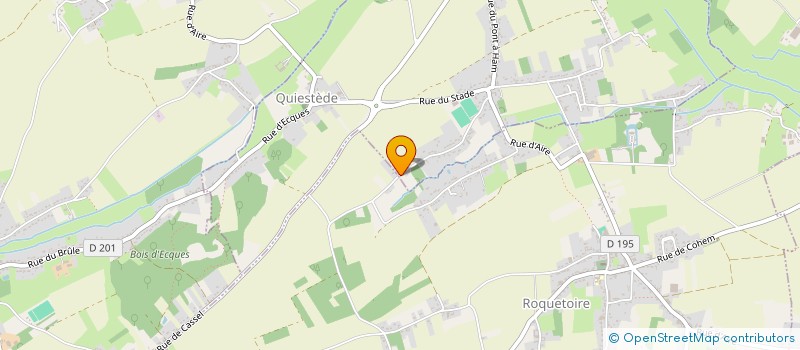 localisation de l'entreprise MADAME CHRISTINA BLARY  QUIESTEDE