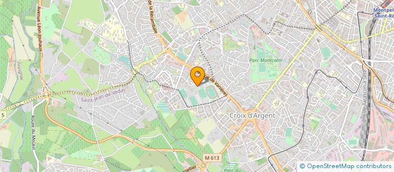 localisation de l'entreprise MADAME CHRISTINA COROUGE à MONTPELLIER