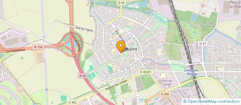 localisation de l'entreprise MADAME CHRISTINA DANIELS à LIEUSAINT