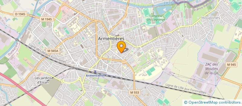 localisation de l'entreprise MADAME CHRISTINA DESCHEEMACKER à ARMENTIERES