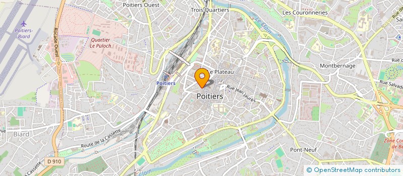 localisation de l'entreprise MADAME CHRISTINA FOITOU à POITIERS
