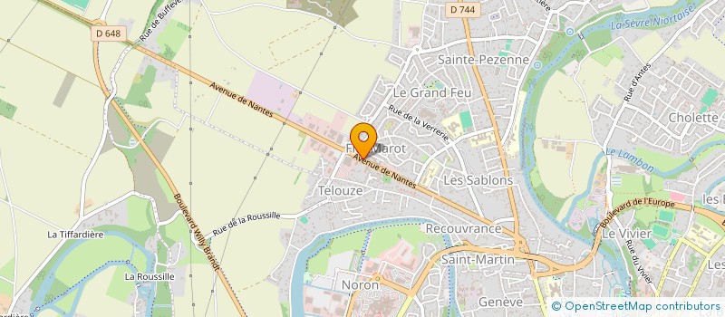 localisation de l'entreprise MADAME CHRISTINA FRANCIS à NIORT
