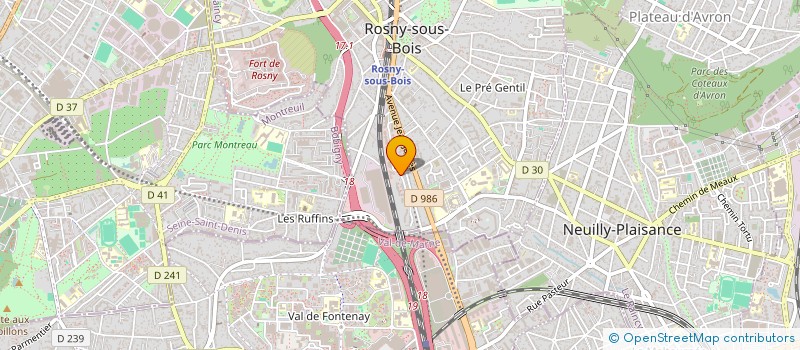 localisation de l'entreprise MADAME CHRISTINA GERSEN  DARNETAL