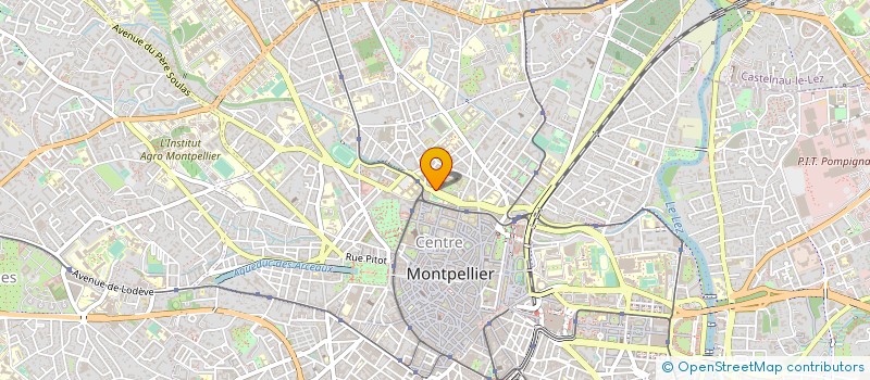 localisation de l'entreprise MADAME CHRISTINA GILLET à MONTPELLIER