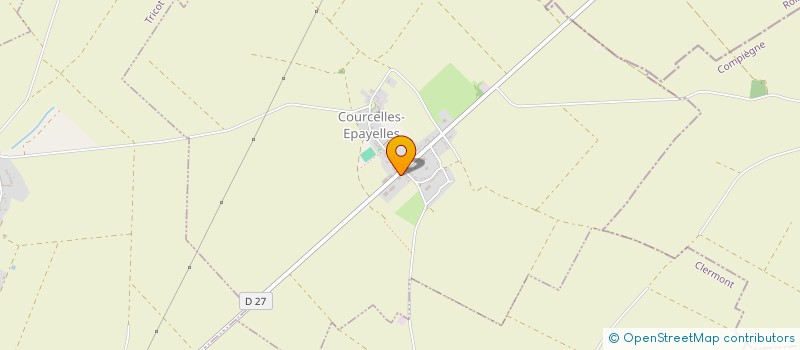 localisation de l'entreprise MADAME CHRISTINA HANQUIER  CREVECOEUR-LE-PETIT