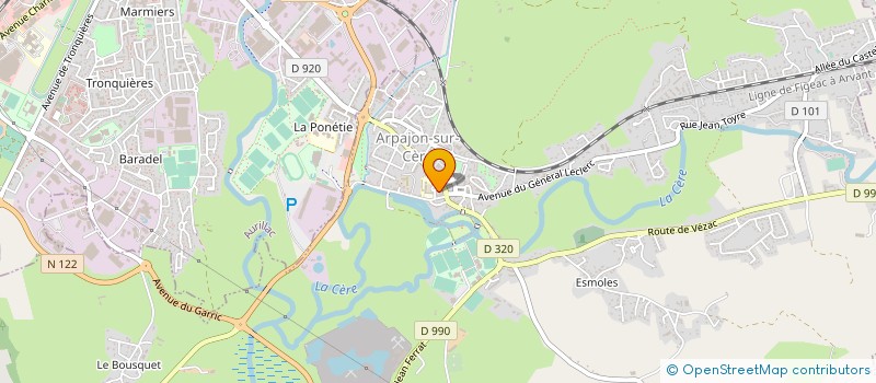 localisation de l'entreprise MADAME CHRISTINA HAVAKIS à ARPAJON-SUR-CERE