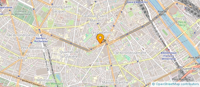 localisation de l'entreprise MADAME CHRISTINA HOLDGAARD  PARIS