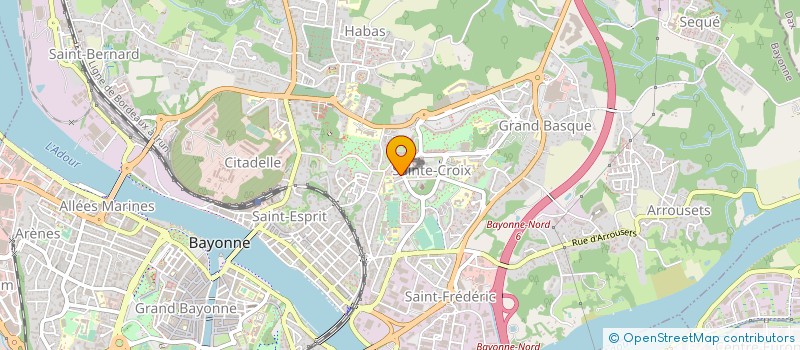 localisation de l'entreprise MADAME CHRISTINA JIMENEZ à BAYONNE