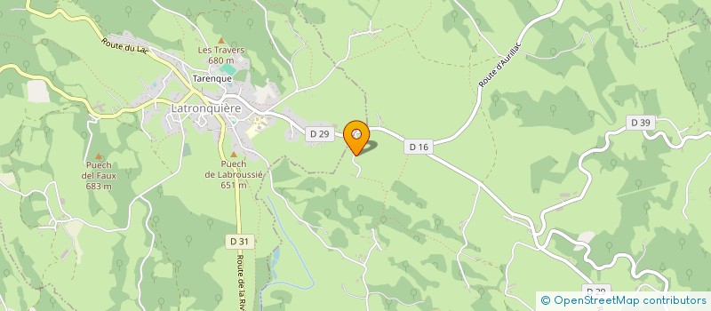 localisation de l'entreprise MADAME CHRISTINA KERKHOF  LAURESSES