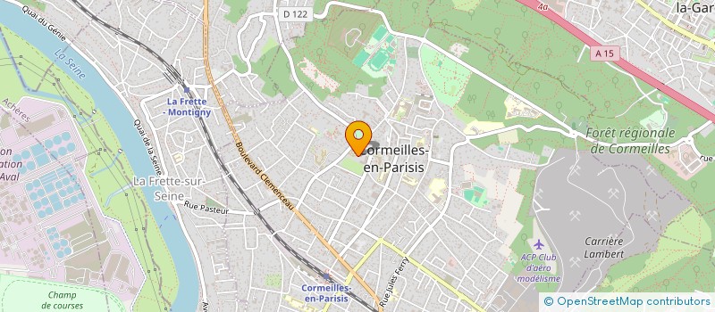 localisation de l'entreprise MADAME CHRISTINA LASCARIS à CORMEILLES-EN-PARISIS