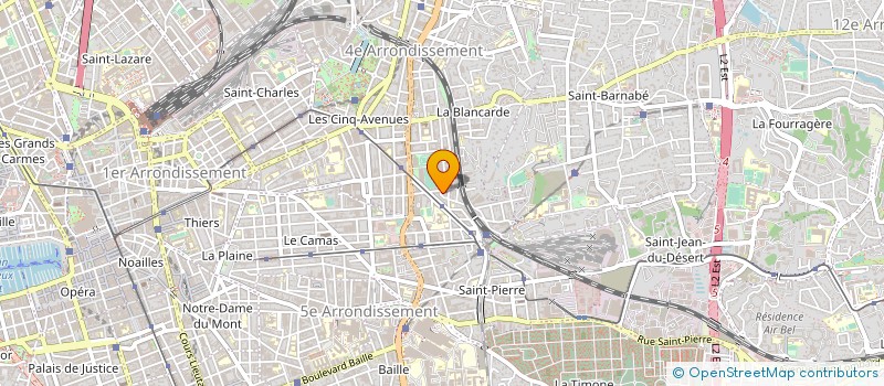 localisation de l'entreprise MADAME CHRISTINA LASSERRE à MARSEILLE
