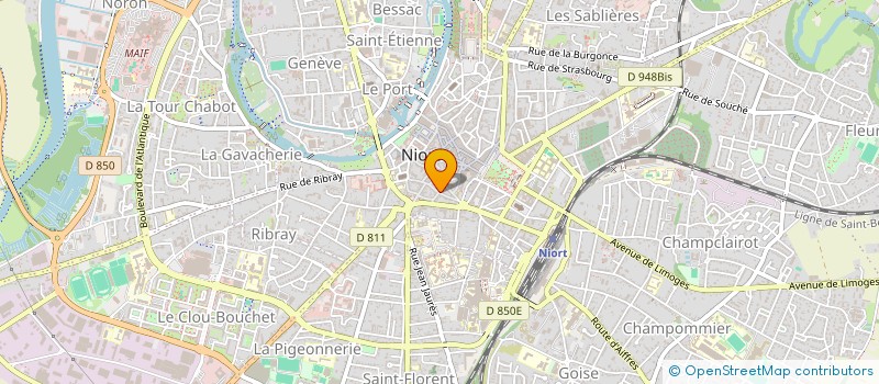 localisation de l'entreprise MADAME CHRISTINA LE CLECH à NIORT