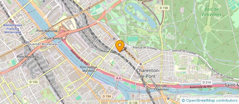 localisation de l'entreprise MADAME CHRISTINA NGUYEN HUU  CHARENTON-LE-PONT