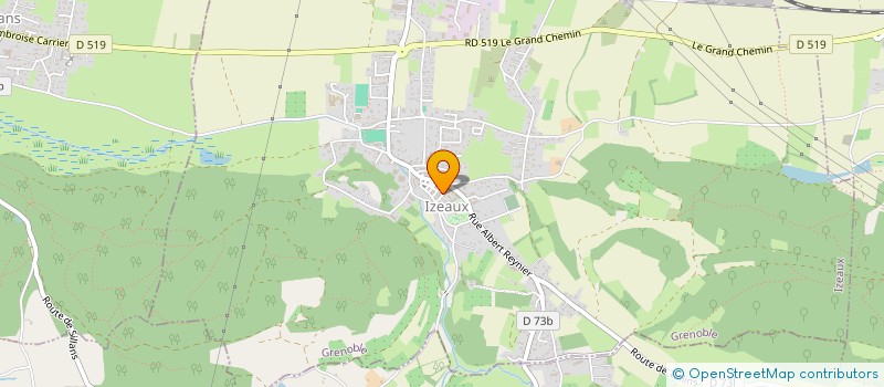 localisation de l'entreprise MADAME CHRISTINA PACHECO  IZEAUX