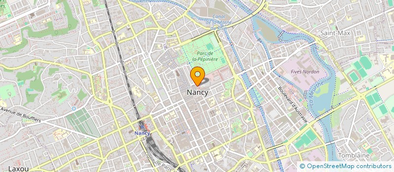 localisation de l'entreprise MADAME CHRISTINA PETRANOVA  NANCY