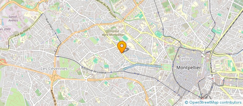 localisation de l'entreprise MADAME CHRISTINA PICCOLI à MONTPELLIER