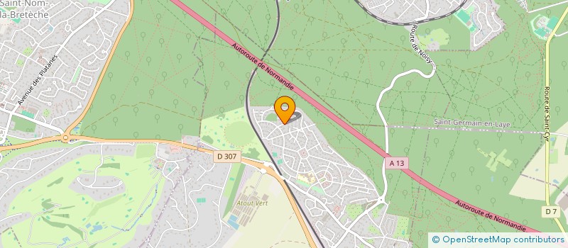 localisation de l'entreprise MADAME CHRISTINA RIEWE  NOISY-LE-ROI