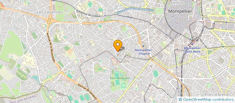 localisation de l'entreprise MADAME CHRISTINA ROSS à MONTPELLIER