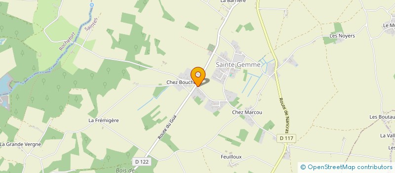 localisation de l'entreprise MADAME CHRISTINA SERRENTINO  DOUSSAY