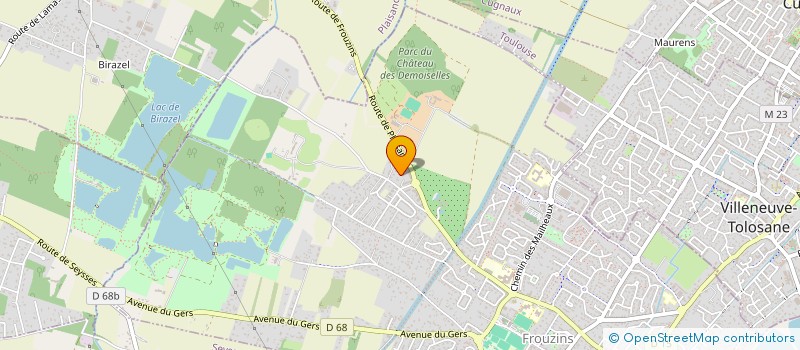 localisation de l'entreprise MADAME CHRISTINA SIMANDIRAKIS  FROUZINS