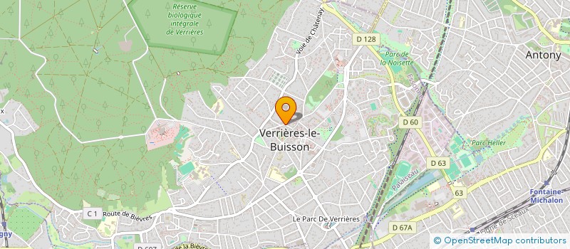 localisation de l'entreprise MADAME CHRISTINA STEINBACH à VERRIERES-LE-BUISSON