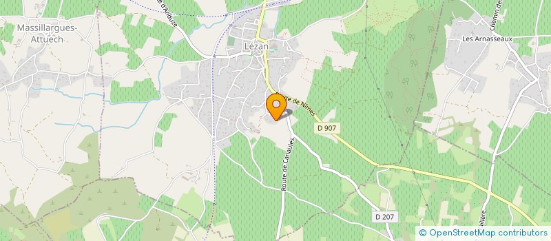 localisation de l'entreprise MADAME CHRISTINA SUNNASSY  LEZAN