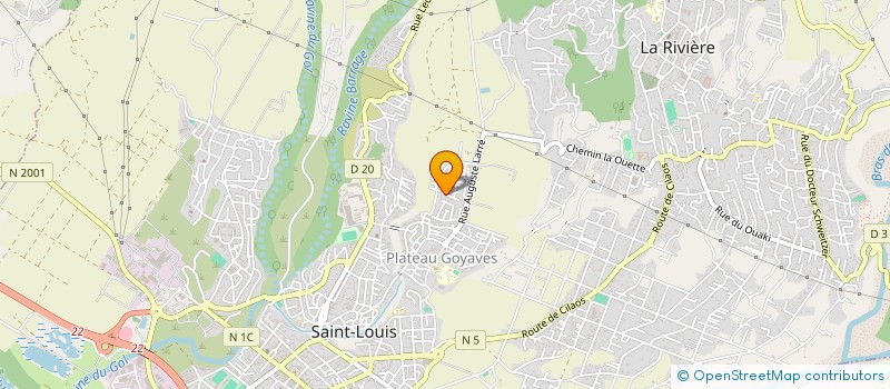 localisation de l'entreprise MADAME CHRISTINA VITRY  SAINT-LOUIS