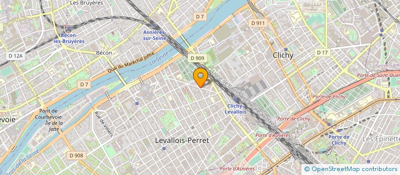 localisation de l'entreprise MADAME CHRISTINE ABADIE à LEVALLOIS-PERRET