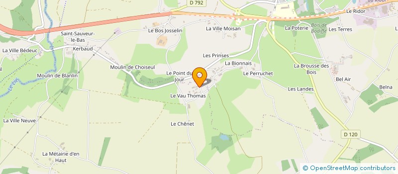 localisation de l'entreprise MADAME CHRISTINE ABGRALL à PLEMET