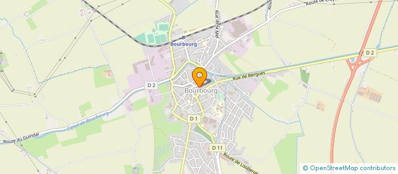 localisation de l'entreprise MADAME CHRISTINE AGATONGE à BOURBOURG