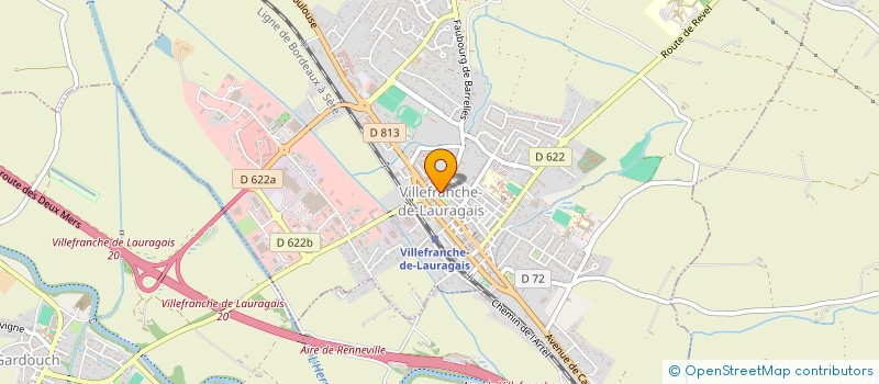 localisation de l'entreprise MADAME CHRISTINE AGNES à VILLEFRANCHE-DE-LAURAGAIS