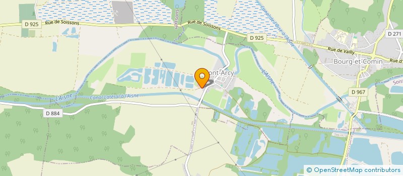 localisation de l'entreprise MADAME CHRISTINE AGNESE  PONT-ARCY