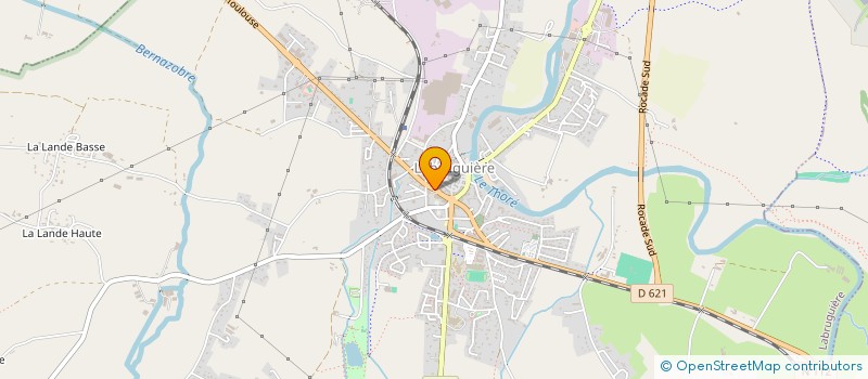 localisation de l'entreprise MADAME CHRISTINE ALBERT  LABRUGUIERE